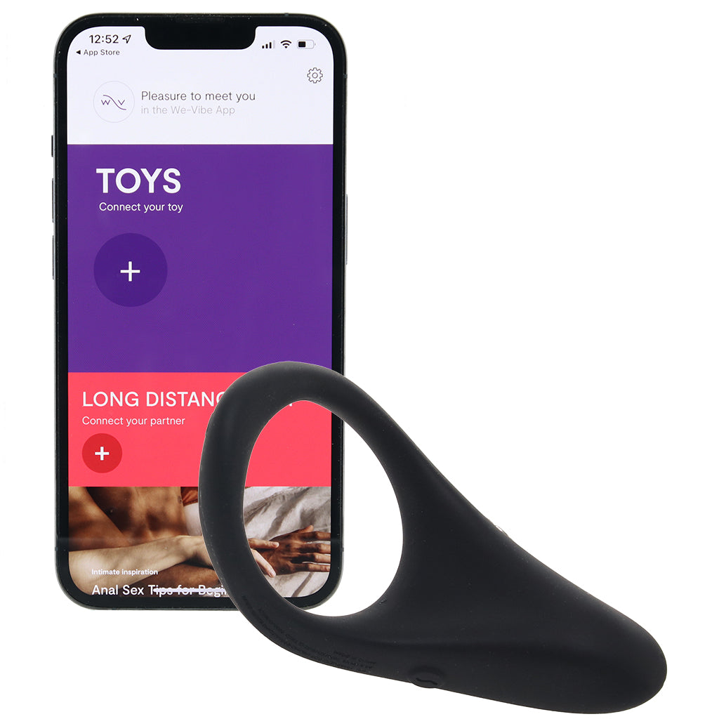 We-Vibe Verge 2 Triple Treat Perineum Stimulator Cock Rings - Tophatter Daily Deals