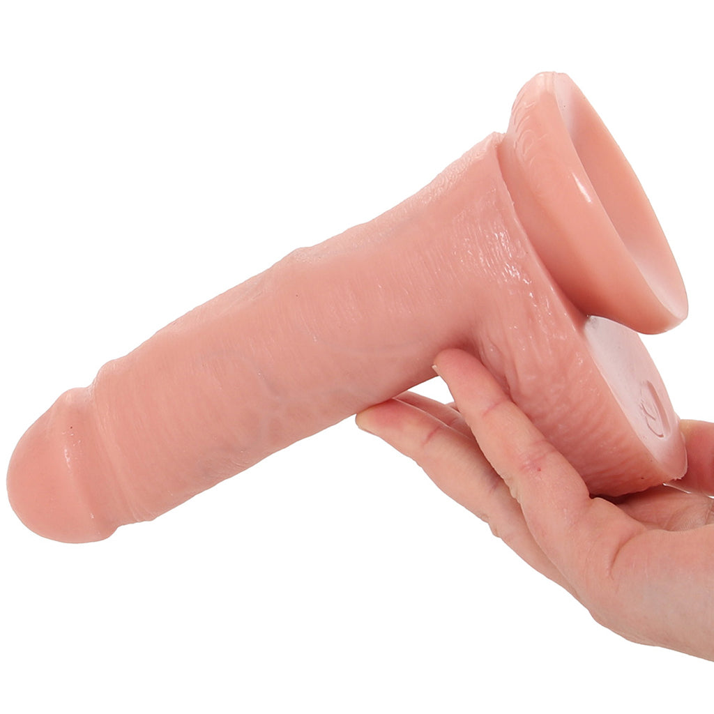 King Cock 7 Inch Cock with Balls in Flesh Dildo Sex Toys > Realistic Dildos - Tophatter Daily Deals