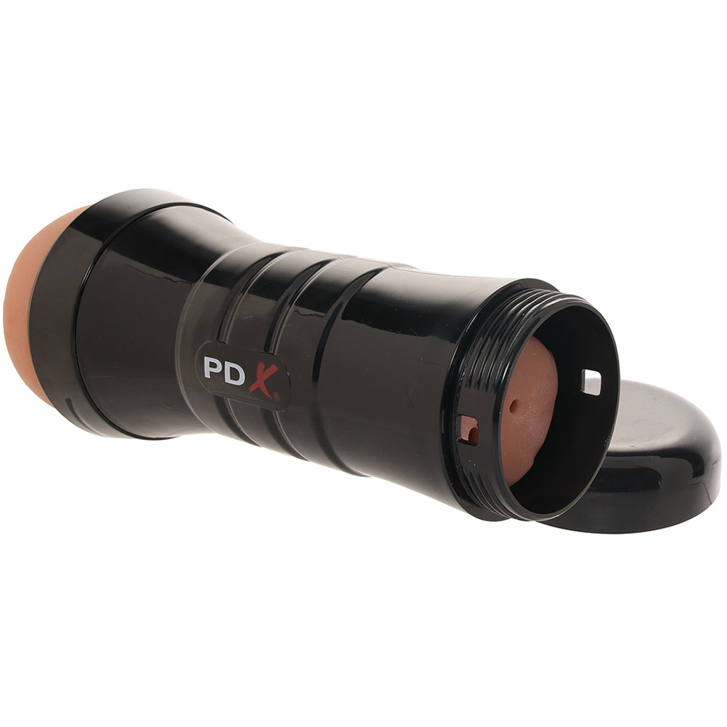 PDX Wet Pussies Super Luscious XXL Stroker in Brown - Tophatter's Adult Sex Toys Online Male Masturbators > Pocket Strokers - Tophatter Daily Deals