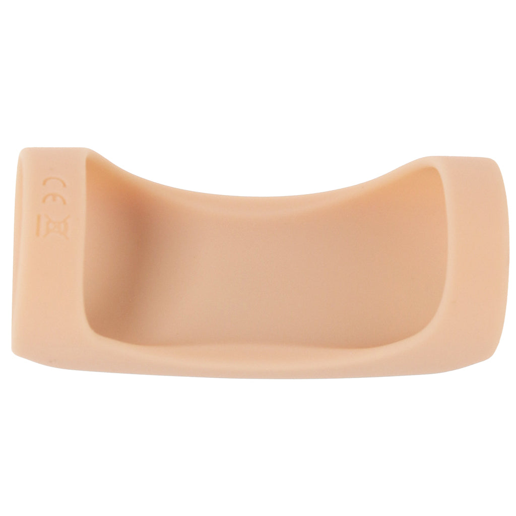 Jock Vibrating Silicone Penis Sleeve in Light - Tophatter's Vibrator Deals Online Male Enhancement > Extenders and Sleeves - Tophatter Daily Deals