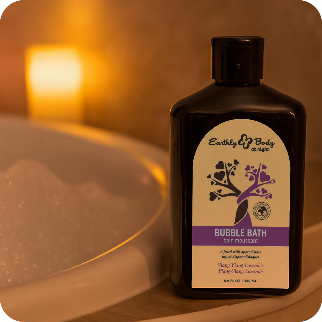 At Night Bubble Bath 8.4oz/250ml in Ylang-Ylang Lavender - Tophatter's Adult Sex Toys Online Lubes and Lotions > Hair & Skincare - Tophatter Daily Deals