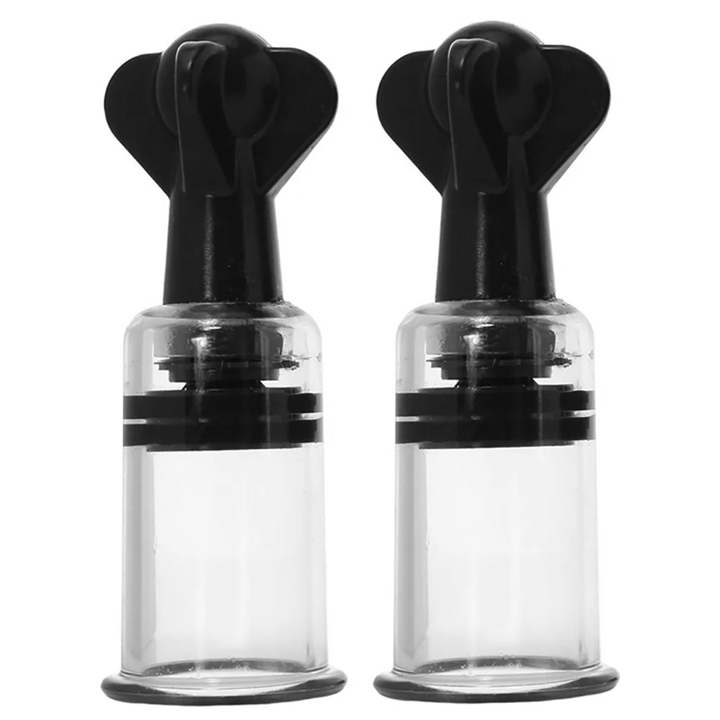 Super Suckers Nipple Pumps Bondage and Fetish > Nipple Stimulators & Clamps - Tophatter Daily Deals