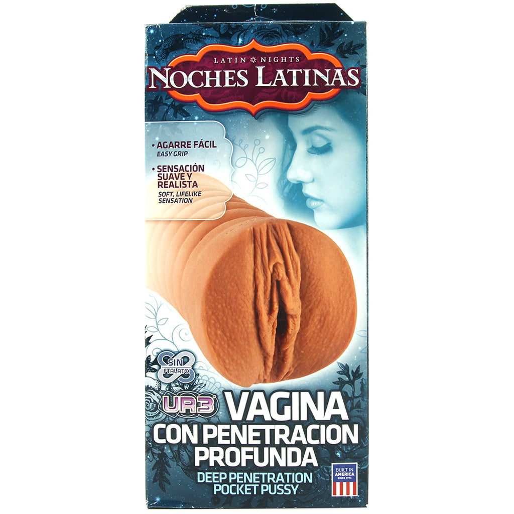 Noches Latinas UR3 Deep Pocket Pussy - Tophatter's Adult Products Male Masturbators > Pocket Strokers - Tophatter Daily Deals