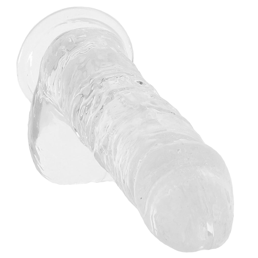 Naturally Yours 6 Inch Crystalline Dildo in Clear - Tophatter's Adult Products Dildo Sex Toys > Realistic Dildos - Tophatter Daily Deals