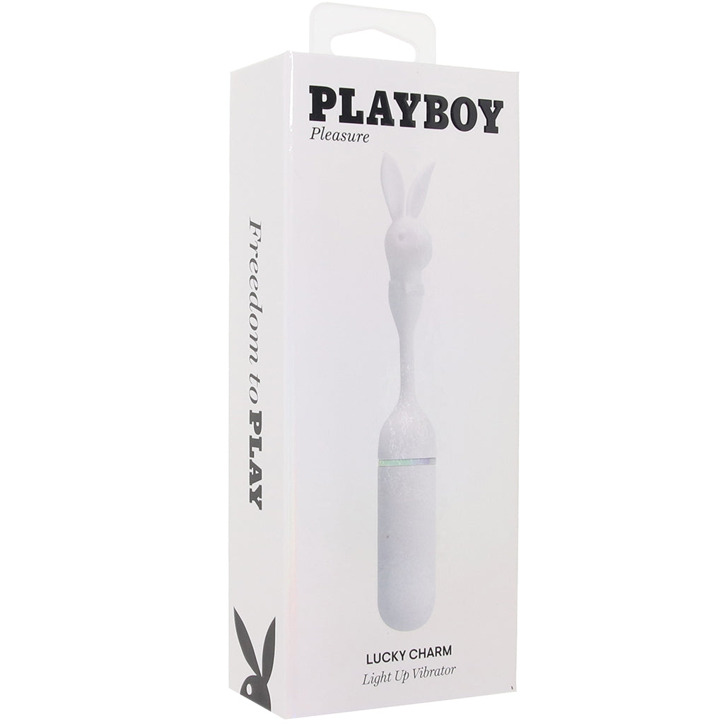 Playboy Lucky Charm Light Up Bullet Vibe Vibrators > Bullet and Egg Vibrators - Tophatter Daily Deals