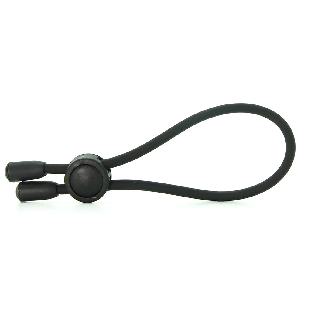 Adjustable Silicone Cock Tie in Black - Tophatter's Adult Products Cock Rings - Tophatter Daily Deals