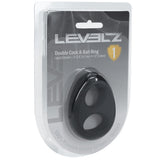 LEVELZ Double Cock & Ball Ring Cock Rings - Tophatter Daily Deals