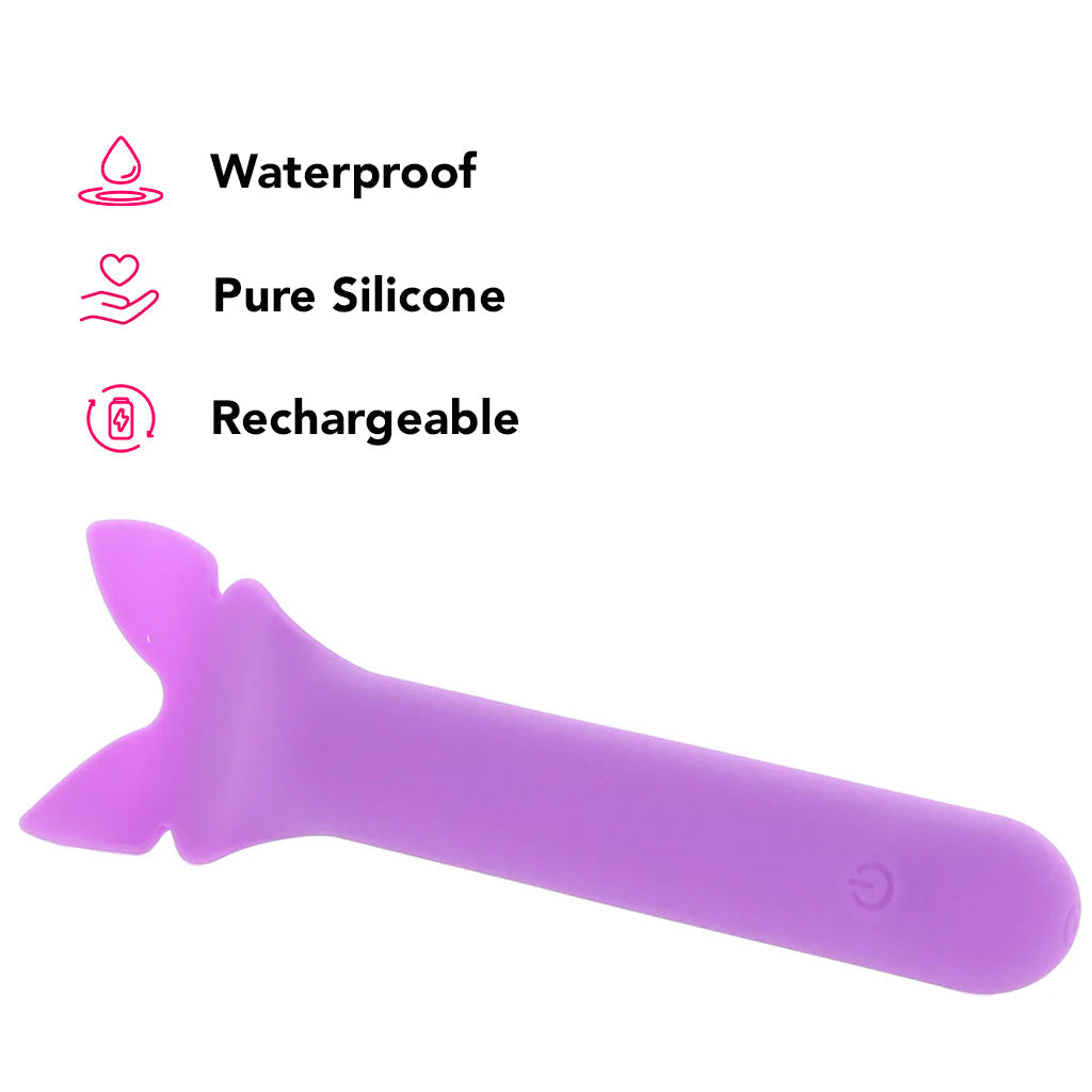 Bliss Liquid Silicone Flutter Vibe Vibrators > Clitoral Stimulators - Tophatter Daily Deals