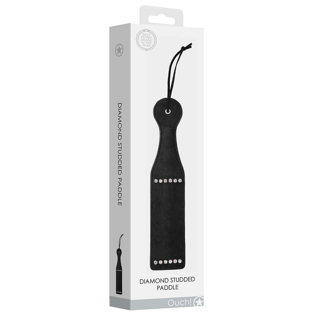 Ouch! Diamond Studded Paddle Bondage and Fetish > Whips and Crops - Tophatter Daily Deals
