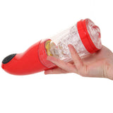 Extreme Mega-Bator Mouth in Red/Clear Male Masturbators > Mouth Masturbators & Strokers - Tophatter Daily Deals