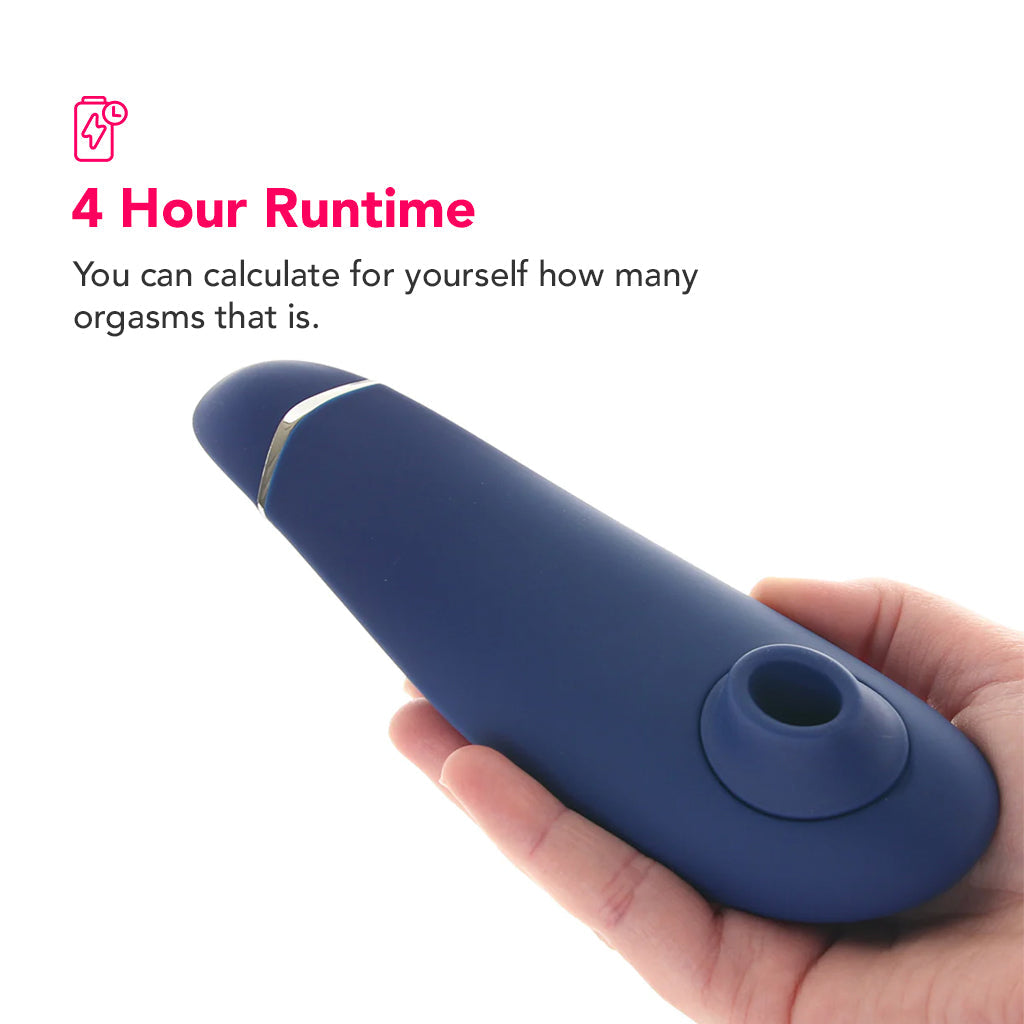 Womanizer Premium 2 Pleasure Air Stimulator in Blueberry Vibrators > Clitoral Stimulators - Tophatter Daily Deals