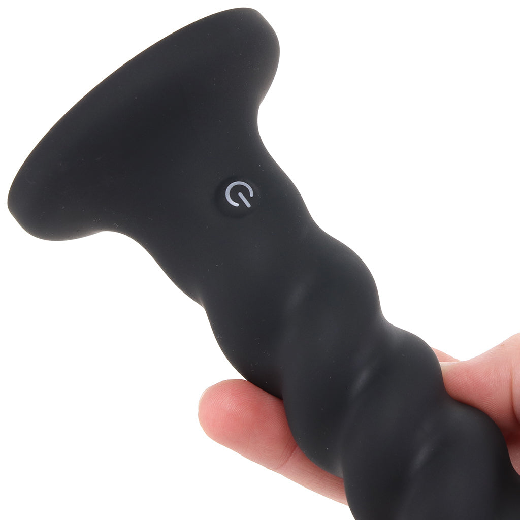 Onyxxx Vibrating Rippled Probe Anal Sex Toys > Anal Vibrators - Tophatter Daily Deals