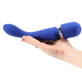 BodyWand Luxe 2-Way Wand in Blue Vibrators > Wands - Tophatter Daily Deals