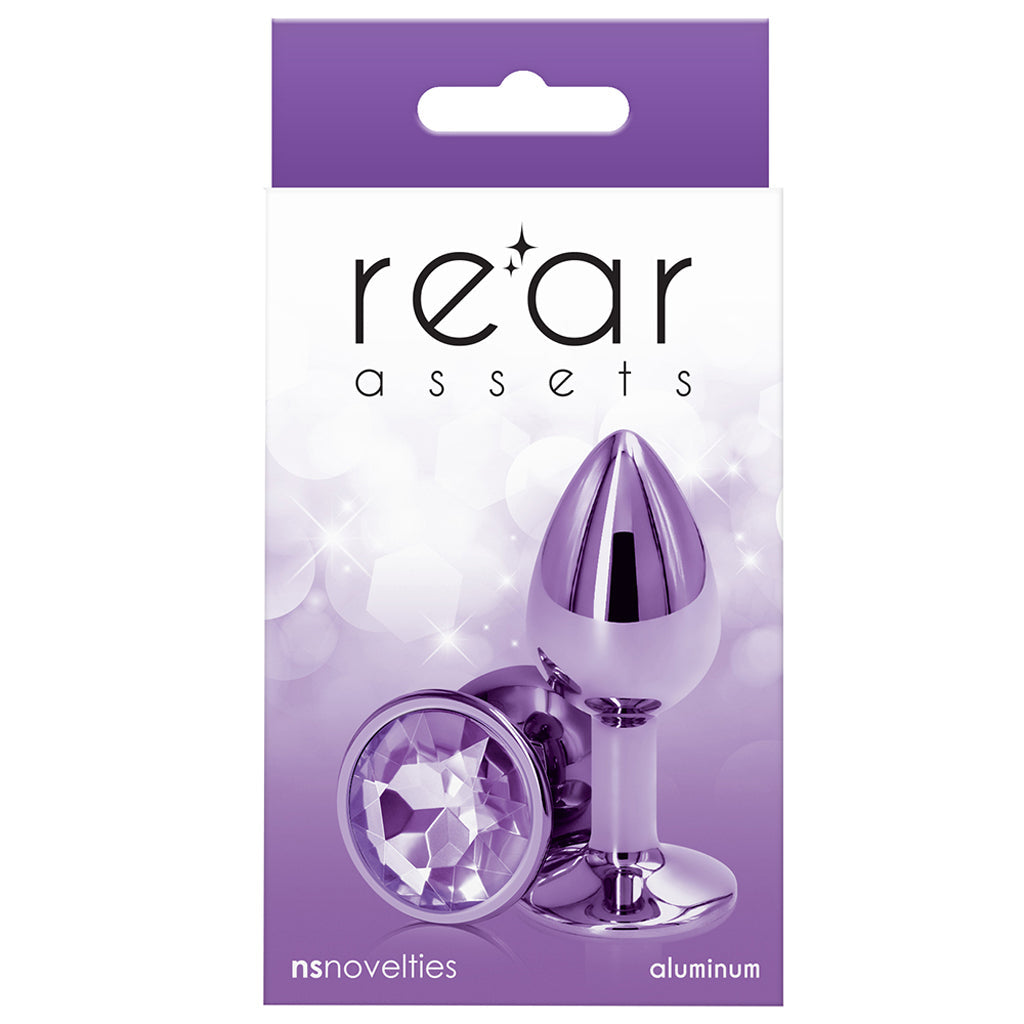 Rear Assets Small Purple Gem Plug in Purple - Tophatter's Adult Products Anal Sex Toys > Butt Plugs - Tophatter Daily Deals