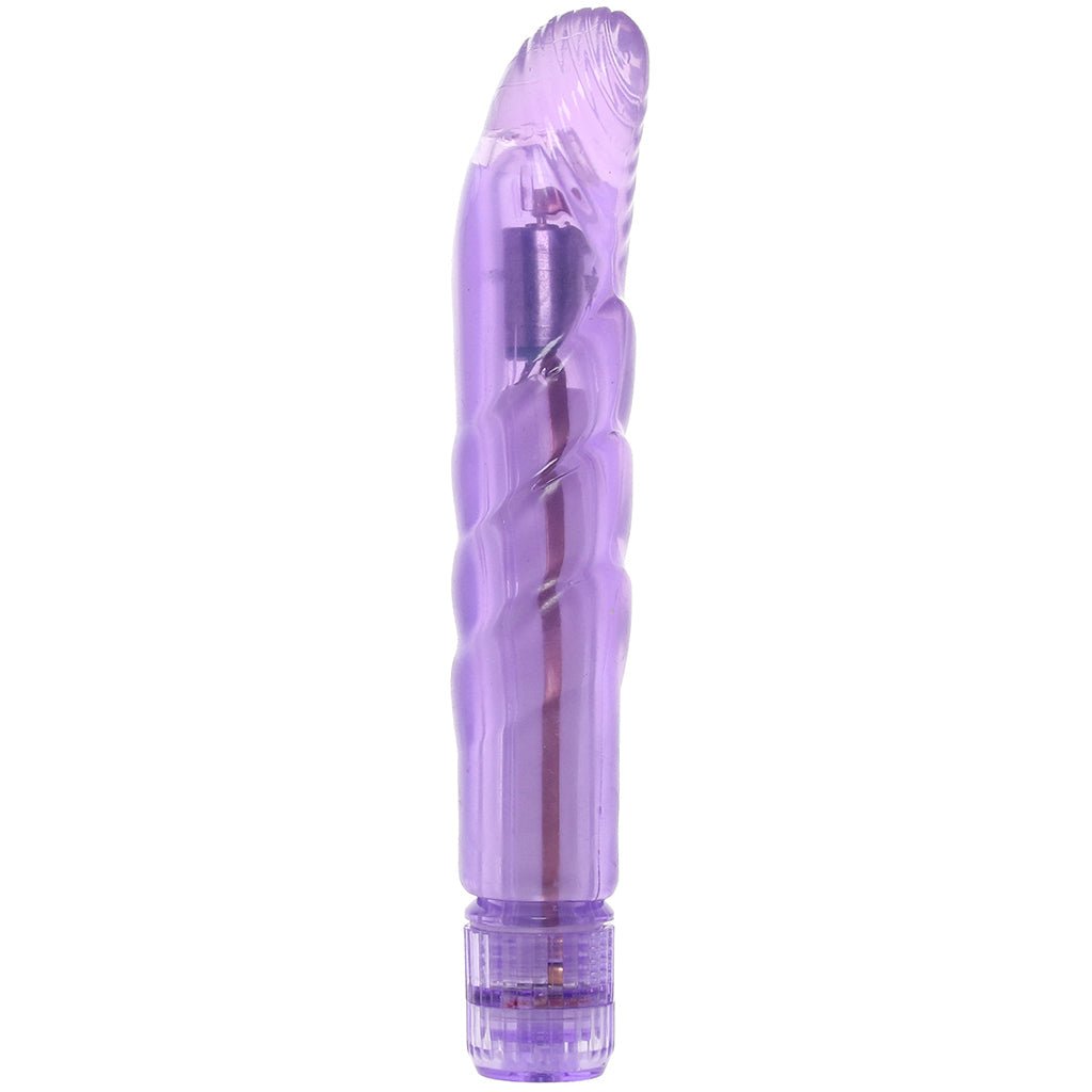 Basic Essentials Slim Softee Vibe in Purple Vibrators > G-Spot Vibrators - Tophatter Daily Deals