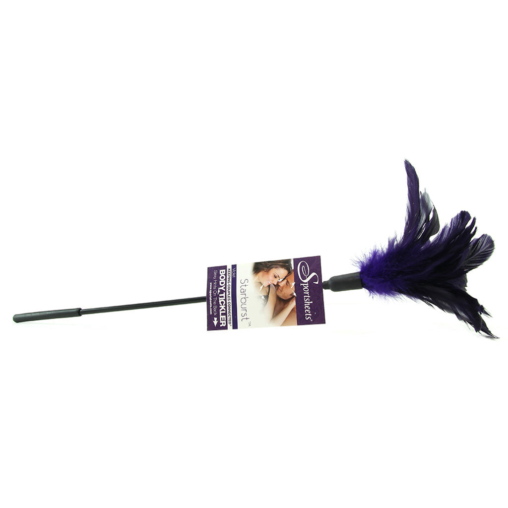 Starburst Feather Body Tickler in Violet Bondage and Fetish > Tools & Accessories - Tophatter Daily Deals