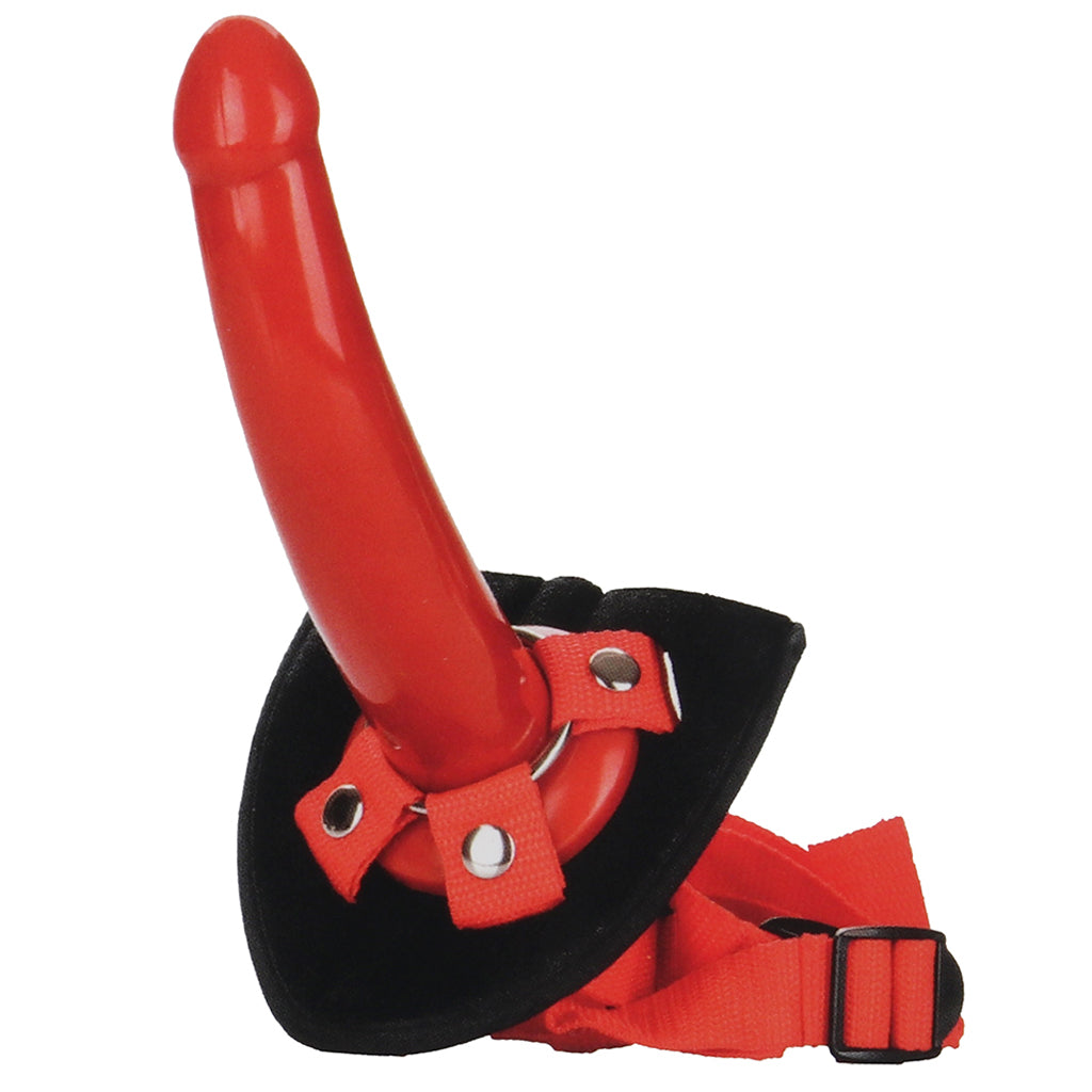 Red Rider Harness and G-Spot Dildo - Tophatter's Adult Products Dildo Sex Toys > Strap-On and Harnesses - Tophatter Daily Deals