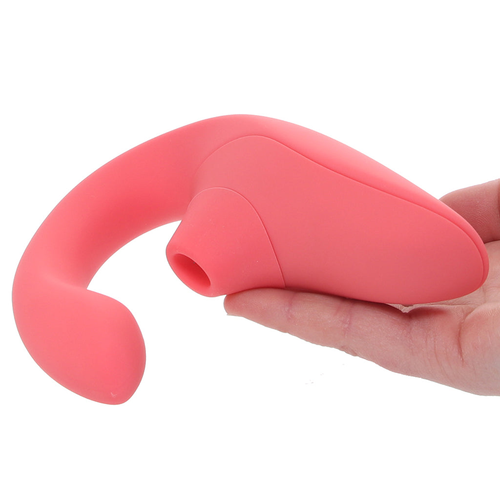 Womanizer Blend Dual Stimulator in Coral - Tophatter's Vibrator Deals Online Vibrators > G-Spot Vibrators - Tophatter Daily Deals