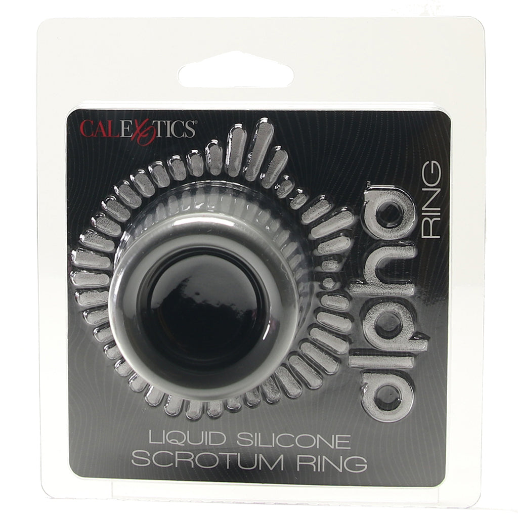 Alpha Liquid Silicone Scrotum Ring Cock Rings - Tophatter Daily Deals
