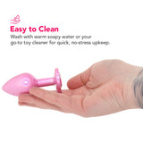 Ouch! Paris Collection Metal Anal Plug Set in Pink Anal Sex Toys > Butt Plugs - Tophatter Daily Deals