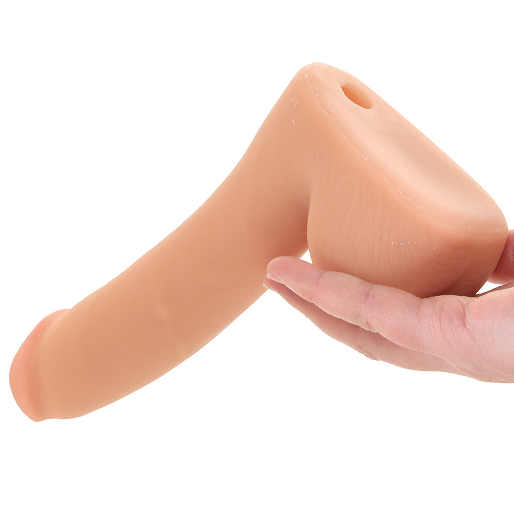 The Realistic 9 Inch Cock with Balls in Vanilla Dildo Sex Toys > Realistic Dildos - Tophatter Daily Deals