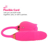 Pink Pussycat Thrusting Rose Vibe Vibrators > Clitoral Stimulators - Tophatter Daily Deals