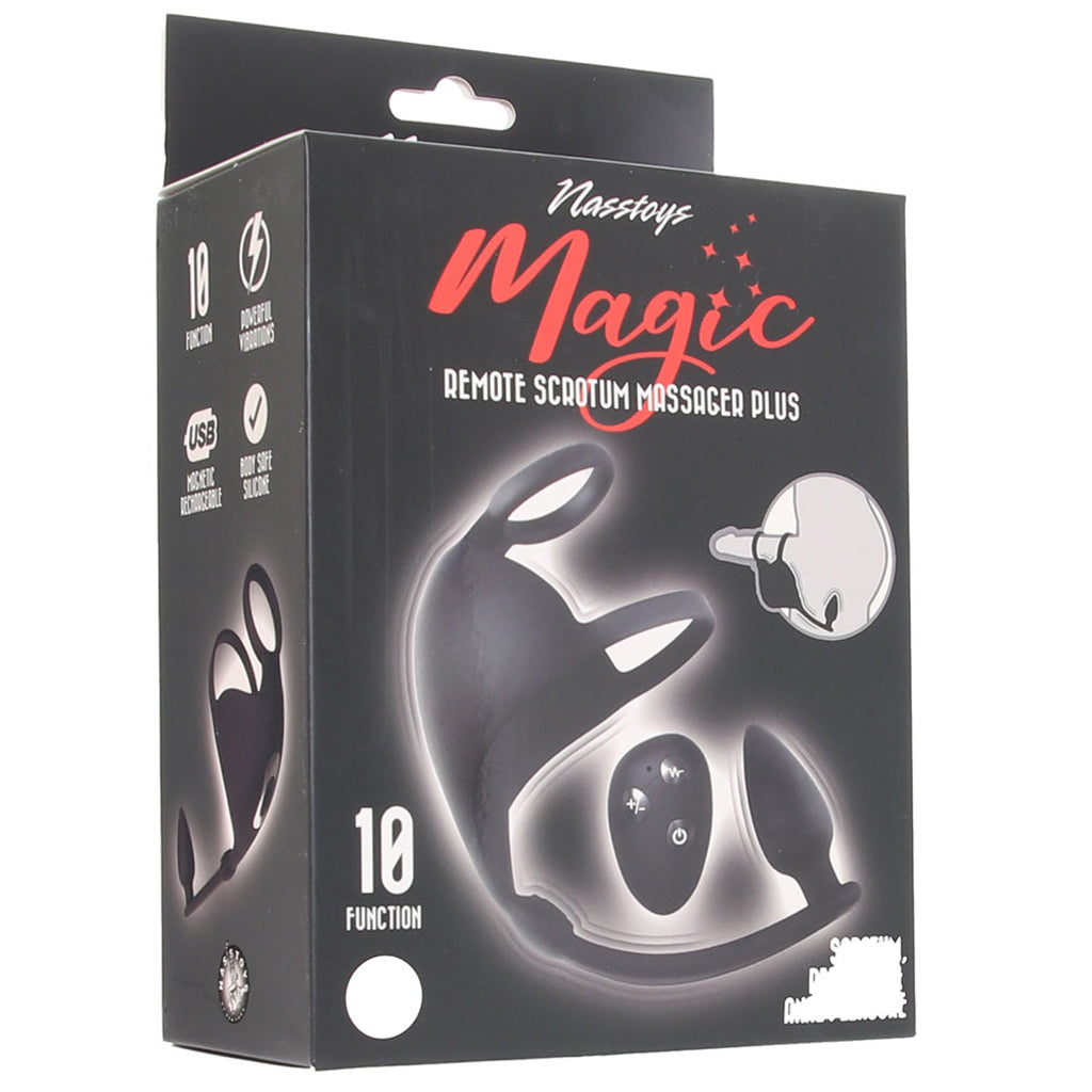 Magic Remote Scrotum Massager Plus Anal Sex Toys > Butt Plugs - Tophatter Daily Deals