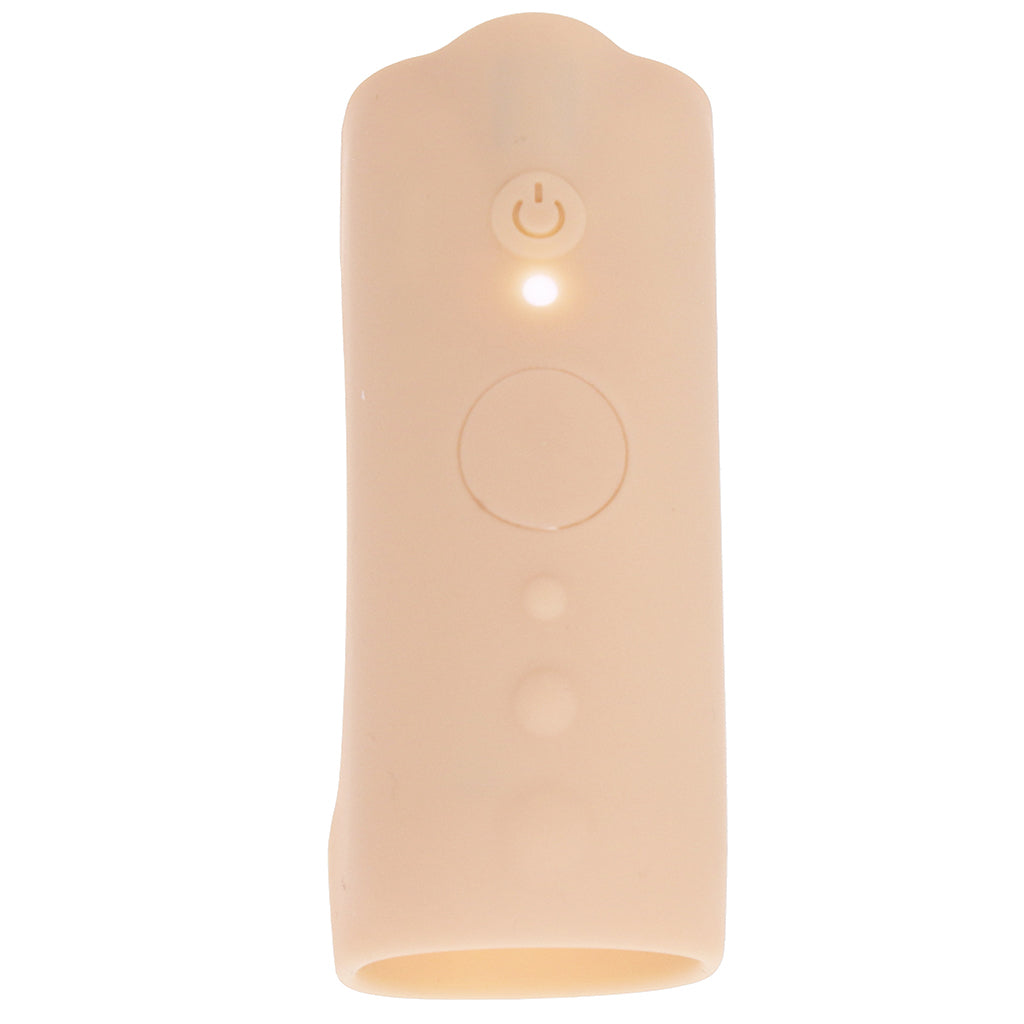 Jock Vibrating Silicone Penis Sleeve in Light - Tophatter's Adult Sex Toys Online Male Enhancement > Extenders and Sleeves - Tophatter Daily Deals