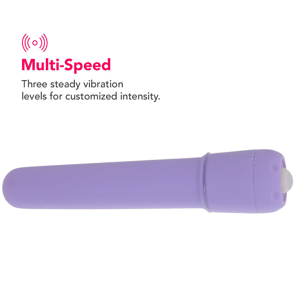 First Time Power Tingler Vibe in Purple Vibrators > Bullet and Egg Vibrators - Tophatter Daily Deals