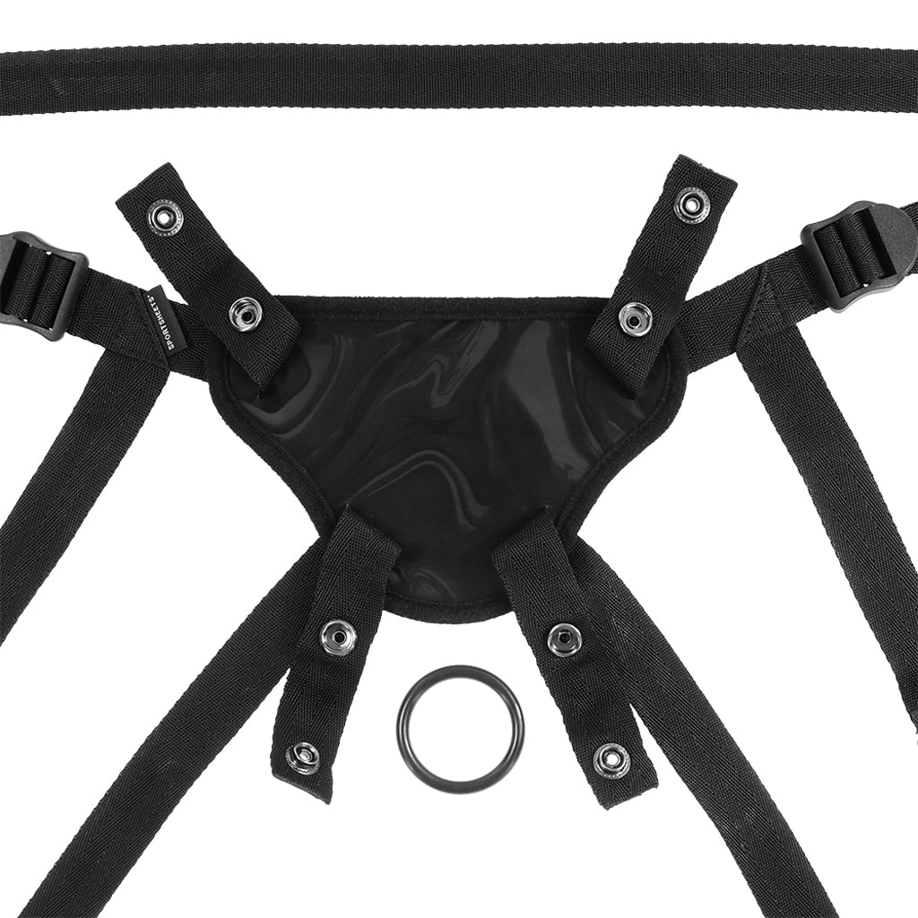 Velvet Noir Strap-On - Tophatter's Adult Sex Toys Online Dildo Sex Toys > Strap-On and Harnesses - Tophatter Daily Deals
