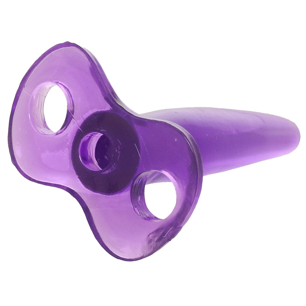 Silicone Tee Probe in Purple Anal Sex Toys > Butt Plugs - Tophatter Daily Deals