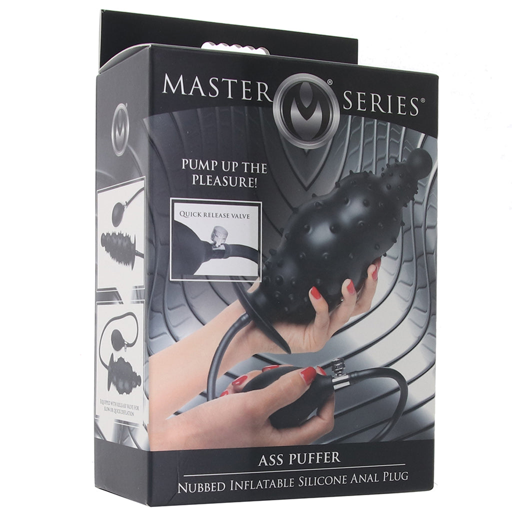 Master Series Ass Puffer Nubbed Inflatable Anal Plug Anal Sex Toys > Butt Plugs - Tophatter Daily Deals