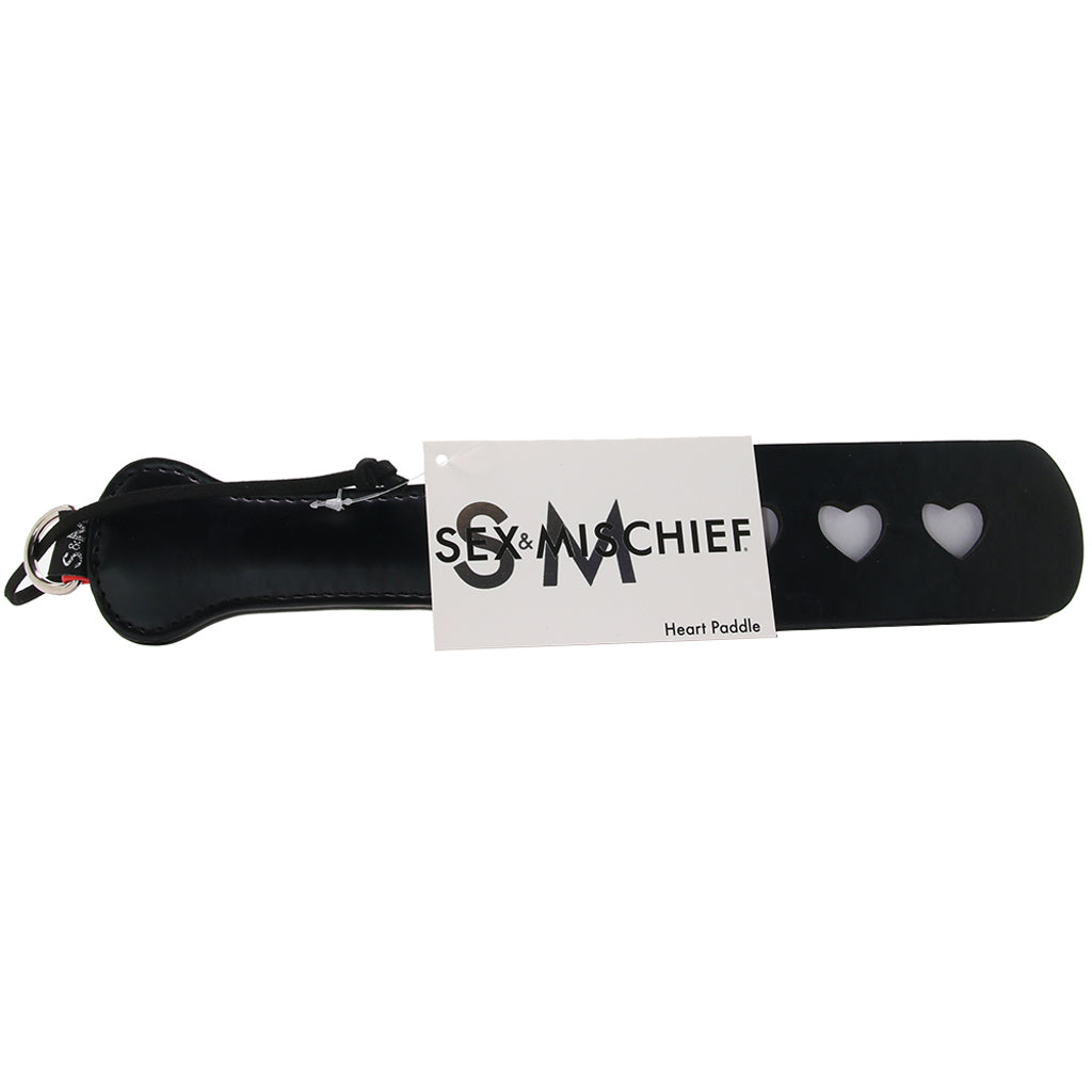 Heart Split Paddle - Tophatter's Adult Products Bondage and Fetish > Whips and Crops - Tophatter Daily Deals