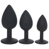 Renegade Triple Ace Silicone Butt Plug Kit - Tophatter's Adult Sex Toys Online Anal Sex Toys > Butt Plugs - Tophatter Daily Deals