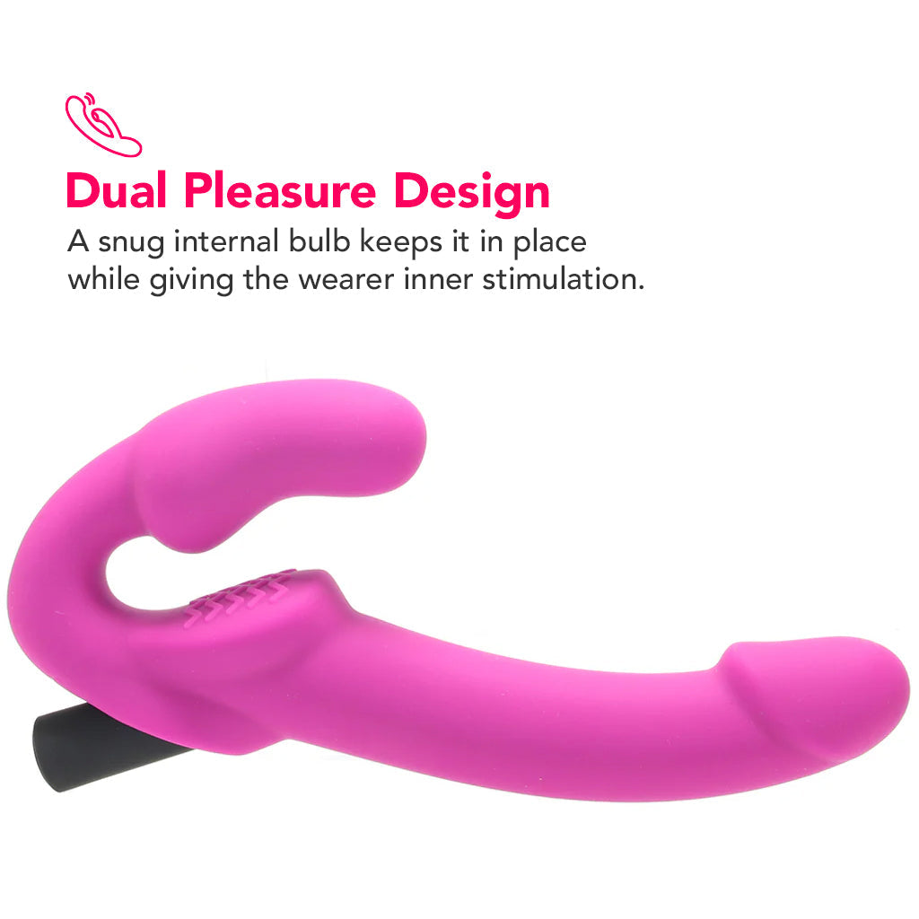 Temptasia Estella Vibrating Strapless Dildo Dildo Sex Toys > Strap-On and Harnesses - Tophatter Daily Deals