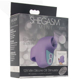 Shegasm Mini Silicone Clitoral Suction Vibe in Purple Vibrators > Clitoral Stimulators - Tophatter Daily Deals