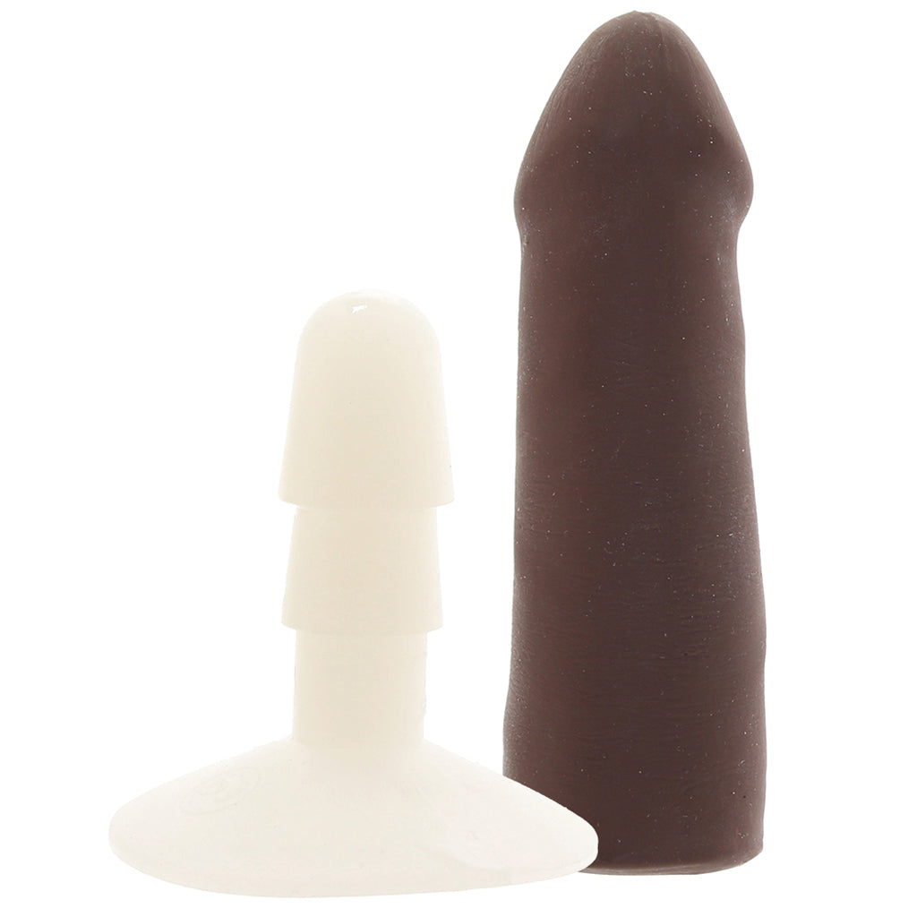 The Realistic 5 Inch Cock in Chocolate - Tophatter's Adult Sex Toys Online Dildo Sex Toys > Realistic Dildos - Tophatter Daily Deals