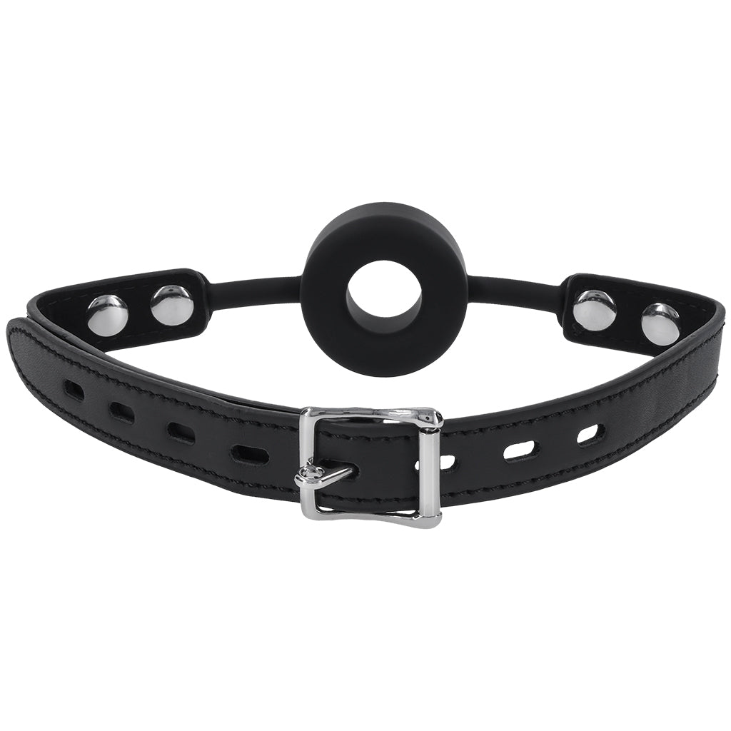 Edge Silicone Ring Gag Bondage and Fetish > Ball Gags & Mouth Restraints - Tophatter Daily Deals