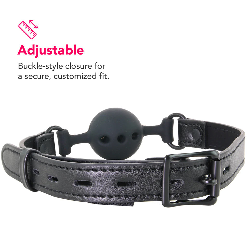 Saffron Breathable Ball Gag Bondage and Fetish > Ball Gags & Mouth Restraints - Tophatter Daily Deals