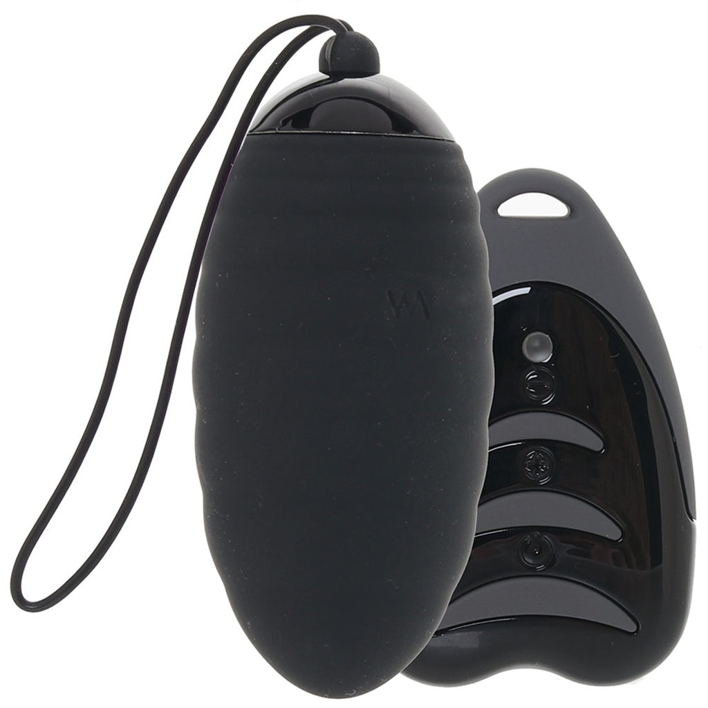 Ocean Breeze 2.0 Remote Egg Vibe in Black Vibrators > Bullet and Egg Vibrators - Tophatter Daily Deals