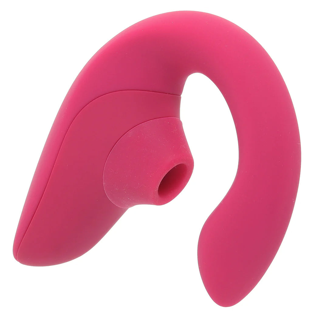 Womanizer Blend Dual Stimulator in Pink - Tophatter's Vibrator Deals Online Vibrators > G-Spot Vibrators - Tophatter Daily Deals