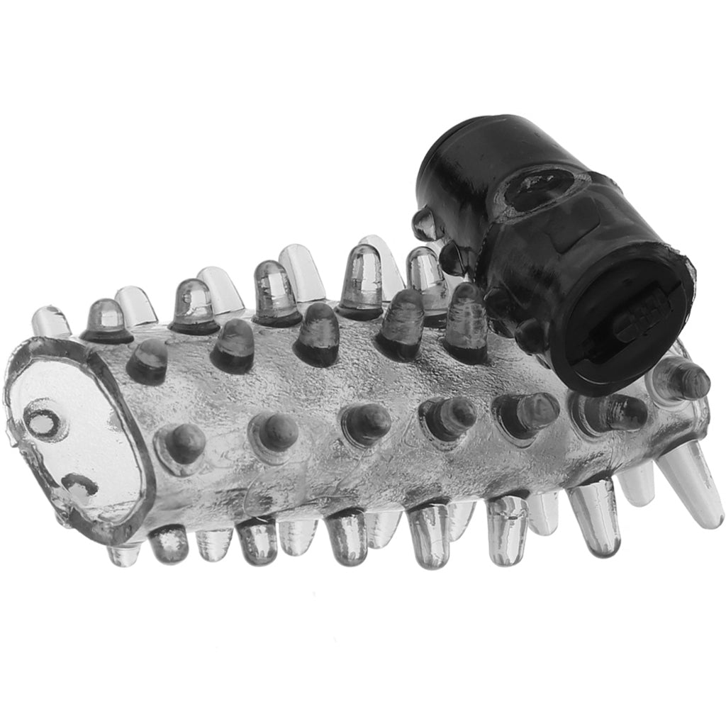 PinkCherry Vibrating Cock Sleeve in Smoke - Tophatter's Vibrator Deals Online Cock Rings - Tophatter Daily Deals