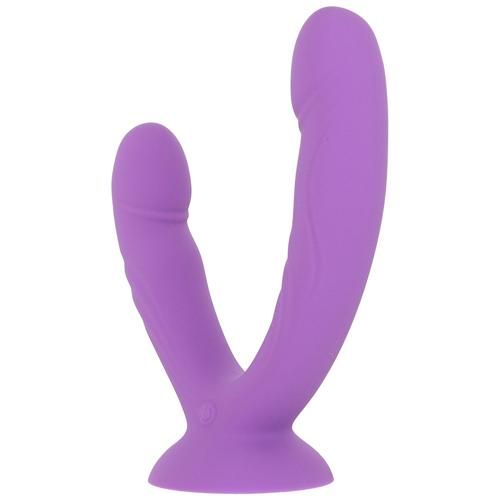 Inya Duet Vibrating Double Dildo in Purple Vibrators > Double Penetration - Tophatter Daily Deals