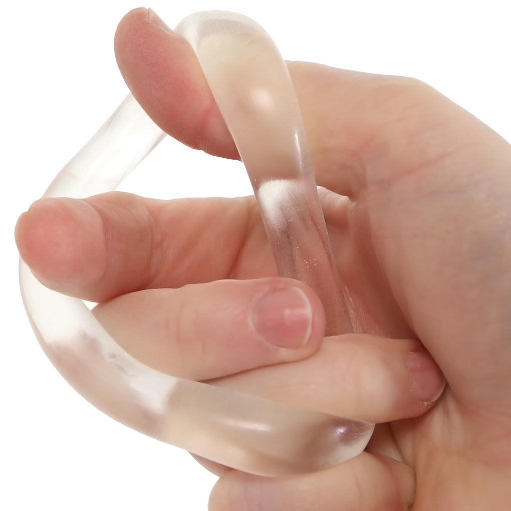 Shane's World Rock Star Cock Ring in Clear Cock Rings - Tophatter Daily Deals