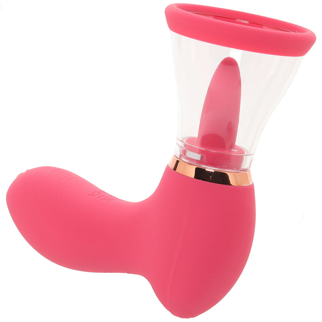 Lickgasm Plump Pleasure Clitoral Stimulator Vibrators > Clitoral Stimulators - Tophatter Daily Deals