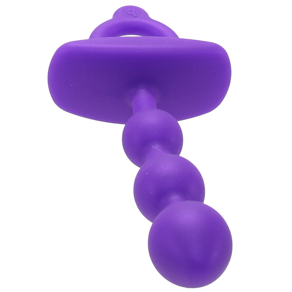 b-Vibe Butties Zip Silicone Anal Beads - Tophatter's Adult Sex Toys Online Anal Sex Toys > Anal Beads - Tophatter Daily Deals
