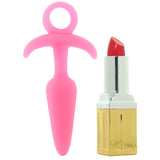 Firefly Prince Small Butt Plug in Glowing Pink Anal Sex Toys > Butt Plugs - Tophatter Daily Deals