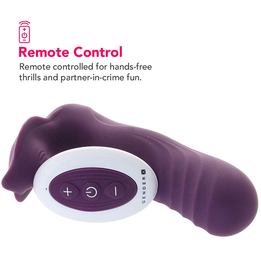 Gender X Velvet Hammer Remote Wearable Vibe Vibrators > Wearable & Panty Vibrators - Tophatter Daily Deals