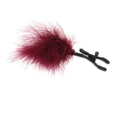 Enchanted Feathered Nipple Clamps Bondage and Fetish > Nipple Stimulators & Clamps - Tophatter Daily Deals