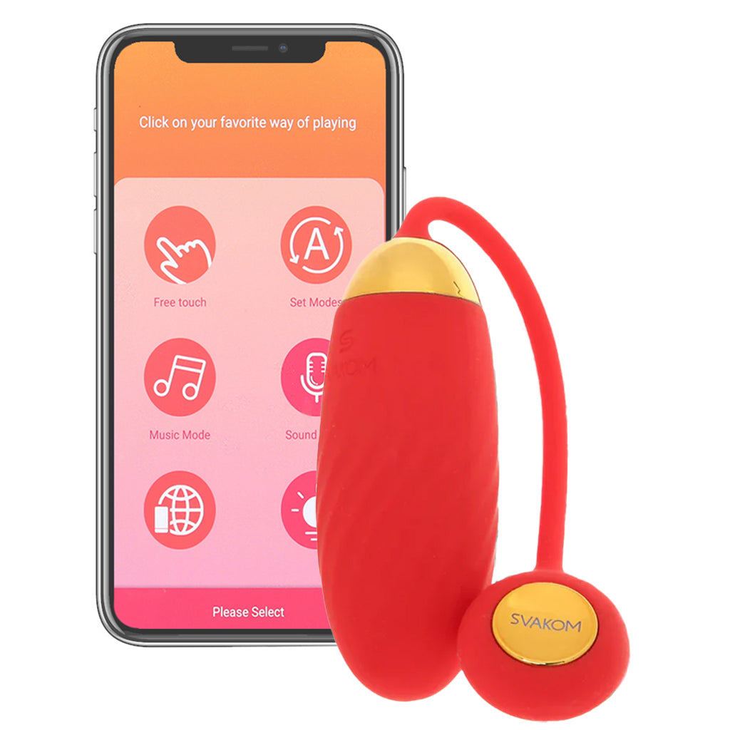 Ella Neo App Controlled Bullet Vibe in Red - Tophatter's Adult Products Vibrators > Bullet and Egg Vibrators - Tophatter Daily Deals
